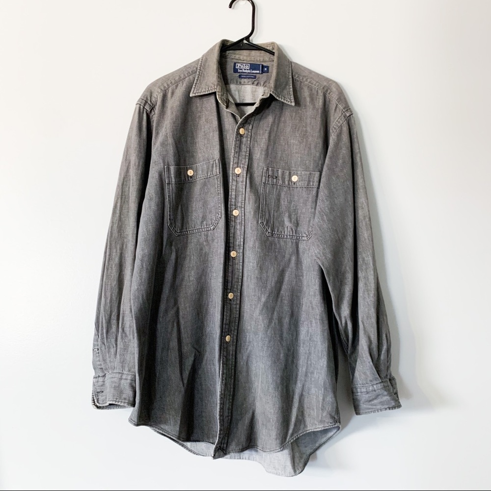 Medium Oversized Polo Ralph Lauren Button-Up